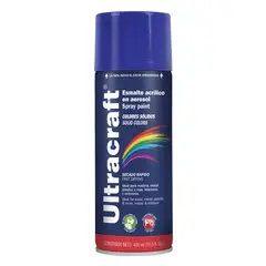 TRUPER - Pintura Azul Marino En Aerosol De 400 Ml, Secado Rápido Ultracraft