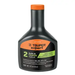 TRUPER - Aceite Sintético Para Motor De 2 Tiempos, 400 Ml
