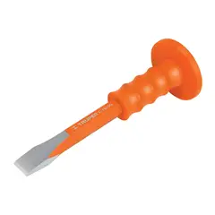 TRUPER - Cincel De 10" Con Cuña De 3/4", Incluye Grip Protector