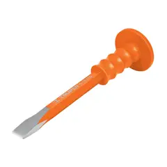 TRUPER - Cincel De 12" Con Cuña De 7/8", Incluye Grip Protector
