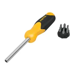 PRETUL - Juego De Puntas Con Destornillador Ratchet 7 Piezas