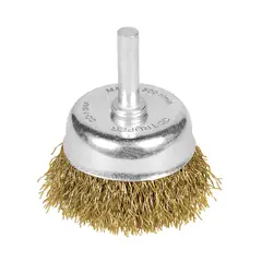 TRUPER - Grata Copa De Alambre Fino De 2.3/4", Zanco De 1/4"