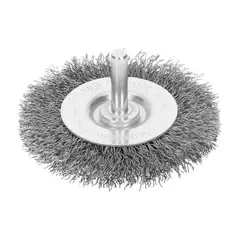 TRUPER - Grata Circular De 3" Para Taladro, Alambre Grueso De 14 Mm