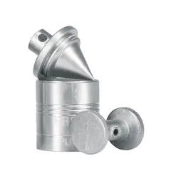 PRETUL - Plomada Metálica #1, 7 Oz (200 G) Con Punta Para Centros