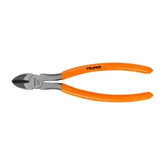TRUPER - Alicate Corta Frío De 5" Uso Profesional, Mango De Pvc