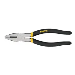 PRETUL - Alicate De 8" Electricista Ligero Punta Plana Y Mango Pvc