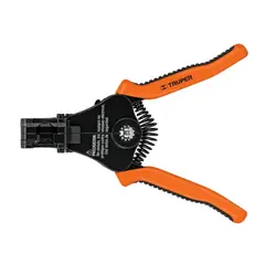 TRUPER - Alicate Pelacable Automático De Precisión De 6", Mango Tpr