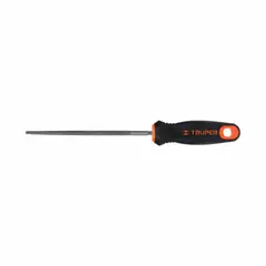 TRUPER - Lima Redonda Bastarda De 10", Mango Comfort Grip