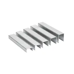 TRUPER - 1.000 Grapas Para Grapadora, Corona 10.7 Mm, Largo 6 Mm