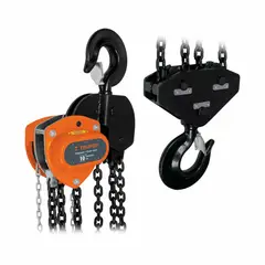 TRUPER - Diferencial Industrial De 10 Toneladas, Cadena 13.3 Metros