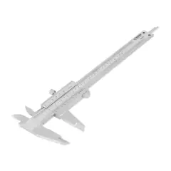 TRUPER - Calibrador Pie De Rey Manual En Acero Inoxidable Y Estuche