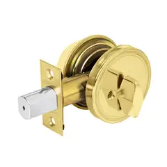 HERMEX - Cerrojo O Chapa De Seguridad Para Entrada, Latón Claro