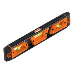 TRUPER - Nivel Torpedo Magnético De 10" (25 Cm), Ranura V Para Tubos