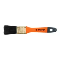 TRUPER - Brocha De 1" Con Mango De Plástico, Uso Profesional