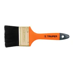 TRUPER - Brocha De 2.1/2" Con Mango De Plástico, Uso Profesional