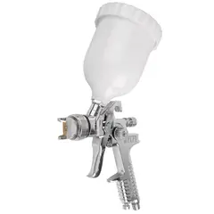 TRUPER - Pistola De Gravedad Hvlp 500 Ml, 1.4 Mm Con Vaso Plástico