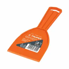 TRUPER - Espátula Plástica Flexible De 8 Cm, Resistente A Solventes
