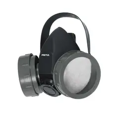 PRETUL - Máscara Media Cara Reutilizable Para Usar Con 2 Filtros