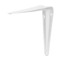 FIERO - Pie De Amigo Blanco De Acero 15 Kg, 15 Cm X 20 Cm