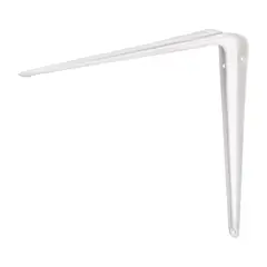 FIERO - Pie De Amigo Blanco De Acero 25 Kg, 25 Cm X 30 Cm