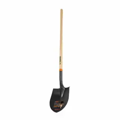 TRUPER - Pala Redonda Profesional, Largo 144 Cm Y Ancho 23 Cm