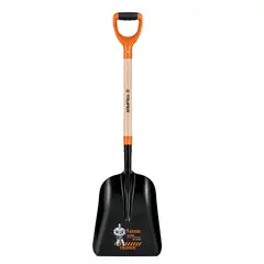 TRUPER - Pala Carbonera Puño En Y Comfort Grip, Largo 42" (107 Cm)