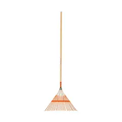 TRUPER - Rastrillo Metálico Para Jardín Con Mango, Cabeza De 56 Cm