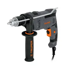 TRUPER - Taladro Percutor 1/2" Industrial 650 W Con Mango De Apoyo