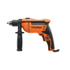 TRUPER - Taladro Percutor 1/2" Reversible 600 W Con Mango De Apoyo