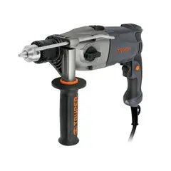 TRUPER - Taladro Percutor 1/2" Industrial 1200 W Con Mango De Apoyo