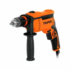 TRUPER - Taladro Percutor 1/2" Reversible 700 W Con Mango De Apoyo