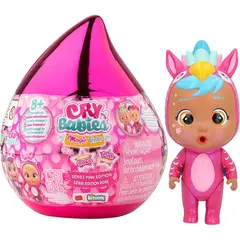 CRY BABIES - Muñecas Mini Magic Tears Mágicas Dorada O Rosada