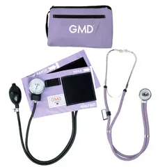 GMD - KIT TENSIOMETRO Y FONENDOSCOPIO RAPPAPORT PURPURA CLARO ESTUCHE