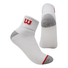 WILSON - 3 Pares Medias Media Caña Unisex