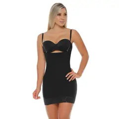 BODY PERFECT - FAJA TIPO VESTIDO CONTROL FIRME REF. 2600 NEGRO.