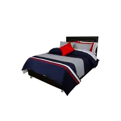 PLUMA HOME - Duvet funda para plumón tommy con fundas 70x50 y cojines.
