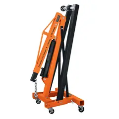 TRUPER - Pluma Hidráulica Plegable De 2 Toneladas, Rango 104 X 159 Cm
