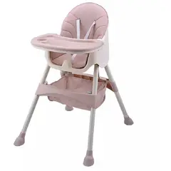 KIDSHOP - Silla Comedor Bebe 3 En1 Baby CY006 ORO ROSA