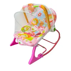 KIDSHOP - Silla Mecedora Para Bebes Con Toldillo Coneja