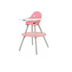 KIDSHOP - Silla de comer de bebe 4 en 1 comedor escritorio yxg rosado