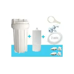 GENERICO - Filtro Agua Ozono Carcasa kit de Instalación