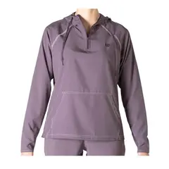 WILSON - Buzo Deportivo Con Capucha Mujer Flex 98373 Gris.