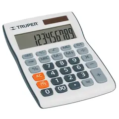 TRUPER - Calculadora De 15 Cm X 10 Cm Para Oficina