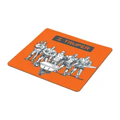 TRUPER - Mouse Pad 21.5 Cm De Largo Y 19.5 Cm De Ancho, Logo