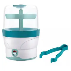 KIDSHOP - Esterilizador de Teteros Bebe Eléctrico AZUL
