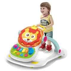 KIDSHOP - Caminador 4 En 1 Comedor Bebe Andadera Didactico Blanco