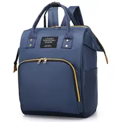 KIDSHOP - Pañalera Bolso Morral Materno de bebe AZUL TURQUI HY-1-AZ