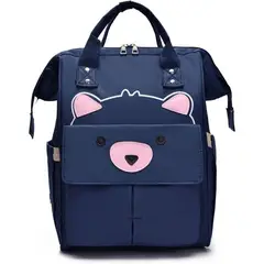 KIDSHOP - Bolso Pañalera Multifuncional Osito 1402 Azul
