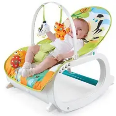 KIDSHOP - Silla Mecedora Vibradora Crece Conmigo Bebe 88926 Selva Niño