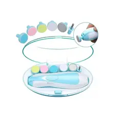 KIDSHOP - Lima Eléctrica Para Bebe Cuidado De Uñas EM-1 Azul